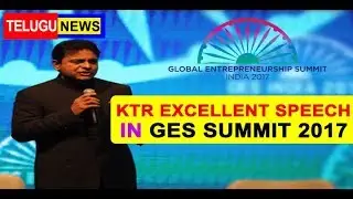 KTR Excellent Speech || #IvankaTrump And #KTR Debate On Women Empowerment @ #GES2017