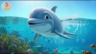 The Splashy Dolphin Dance | Fun Ocean Song for Kids | Nursery Rhymes & Songs for Children