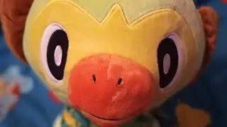 Pok&eacute;mon Plushie Review: Haruya(Grookey Build A Bear)