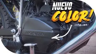 PINTURA AL CUADRO Y MOTOR DE LA HONDITA, SE VE INCREÍBLE!#cafetera