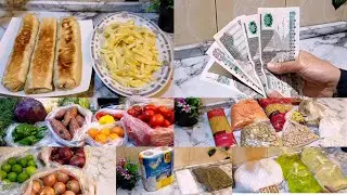 👈ب500 جنيه مشتريات الاسبوع🌿 للبيت بالاسعار بميزانيه واقعيه💰 عمرت بيتى ومليته خير روتين يوم السوق🍅🌶️🧅