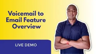 VOIP Voicemail to Email Feature Live DEMO - How it works!
