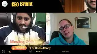Meeting with my UK client to setup A_Z online Private label business on Amazon and shopify