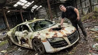 ASMR Car Restoration | Audi R8 2015 ( Back to Life) Full Rebuild From Forgotten Racer