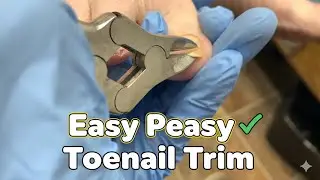 POV - basic nail cutting technique with healthy nails