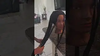 10yr old Autistic girl learning to Crotchet Braids #braids #hair #autistickids