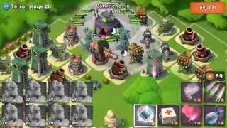 Boom Beach 4/7/15 - 4/8/15 Dr Terror Stage 20 Warriors