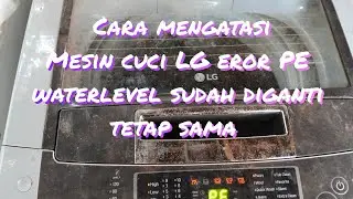 kode pe pada mesin cuci lg turbo drum