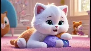 Coco Cat Hugs Her Teddy | Feelings & Comfort Song for Kids | Learn Love, Security -Emotional Skills