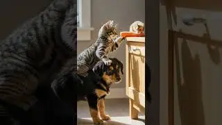 Puppy Kitten Hamster &ndash; Operation Snack in Sneaky Snack Attack #animals #funny #treats