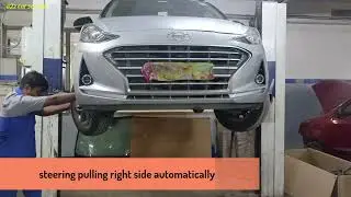 grand i10 nios 😂 steering pulling problem | eps steering one side jam & another side smooth | part-2
