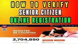 HOW TO VERIFY SENIOR CITIZEN ONLINE REGISTRATION l PAANO IVERIFY ANG NCSC ONLINE REGISTRATIONl GUIDE