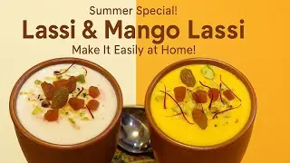 Beat the Heat with Creamy Lassi Curd Lassi Mango  Lassi The Perfect Summer #lassi #mangolassi #mango
