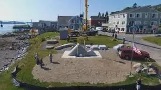 Lost Fishermen's Memorial - Installation - July 21, 2016