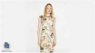 Đầm Zara Basic In Hoa (Zara Printed Shift Dress)