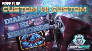 TNB CUSTOM KHELO AUR JEETO DIAMONDS  || FREE FIRE LIVE WITH TERMINATOR BROTHERS