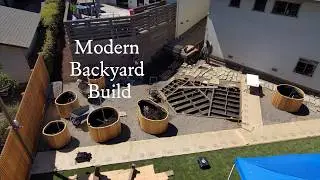 STUNNING BACKYARD RENOVATION | Hand-Crafted Cedar Details, Custom Fire Pit & Turf