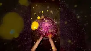 🩷💛Pink and Gold Shower✨🪄 #glitter #glitzer #aesthetic