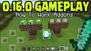 MINECRAFT PE 0.16.0 GAMEPLAY!! 