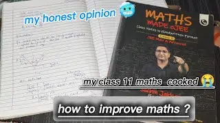 How to improve our  class 11 math jee  . Feeling very demotivate and cooked  🥶 #vlog #jeevlog 