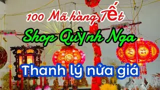 🔴🔥 100 Mẫu hàng Tết Thanh lý 50% áp dụng tại video này. Bóng nháy đèn lồng xoay đèn thờ cao cấp 