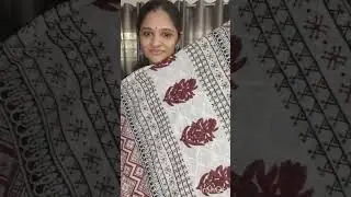 ♥️ WhatsApp 7012710005♥️ Hand Block Chanderi Cotton Sarees Rs 950/-