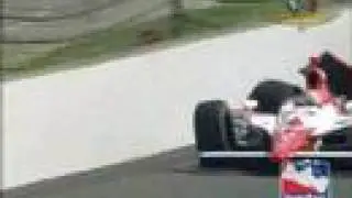Hideki Mutoh crashes  - Indy 500 2008