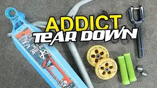 Addict Custom Scooter Tear Down & Review