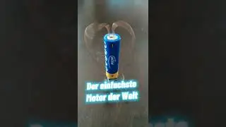 Motor aus Batterie Magnet und Kupferdraht (Homopolarmotor)