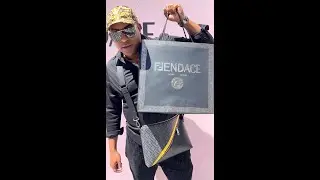 FENDACE! 1st person in the world with the new #fendi #versace # collab!!!