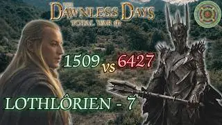 HALDİR, SAURON'UN DEV ORDUSUNA KARŞI !! LOTHL&Ocirc;RİEN - DAWNLESS DAYS - B&ouml;l&uuml;m 7