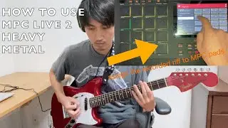 HOW TO USE MPC LIVE 2 HEAVY METAL #mpclive2 #heavymetal  #songmaker