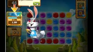 Pudding Pop Level 1 help for game on facebook