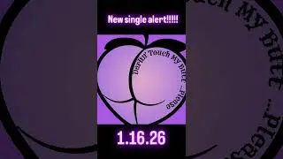 New year, new booty-shakin&rsquo; single! #singersongwriter