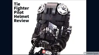 Lego Star Wars 75274 Tie Fighter Pilot Helmet Set Review