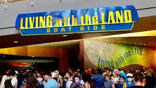 EPCOT Living with the Land Complete Ride POV Experience in 4K | Walt Disney World Florida 2022