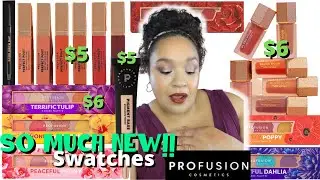 New Profusion Blush Hour Soft Matte Liquid Blush|Eyeshadow|Pigment Base Eyeshadow Primer|Swatches
