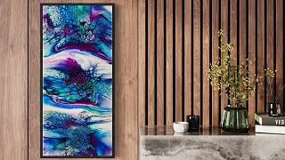 GORGEOUS! Shelee Art Deconstructed Bloom- Acrylic Pour/Fluid Art Painting&hellip; 🌸🌺🌼🪷
