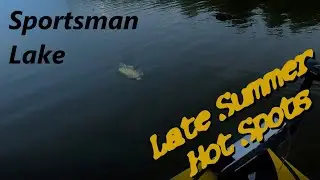 Getting Ready for a Tournament - First time on Sportsman Lake