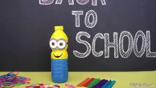Adorable Plastic Bottle Minion Craft