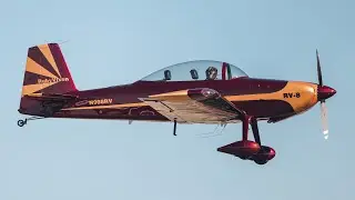 RV-8 - N998RV - Ruby Vixen - Matt Dralle - High-Speed Passes in New Paint