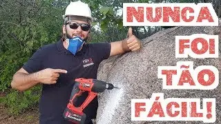 Nunca foi t&atilde;o f&aacute;cil perfurar uma rocha!