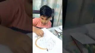 Globe drawing.