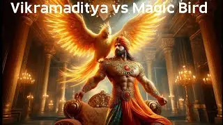 Vikramaditya vs The Magic Bird 🐦🔥#Vikramaditya #MagicBird #MythicalBattle#trending #public #viral