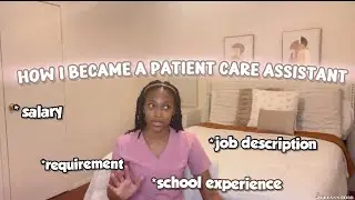 HOW I BECAME A PCA + EVERYTHING YOU NEED TO KNOW BEFORE STARTING|salary&bull;requirement&bull;job description