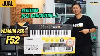 SEJUTAAN..!! YAMAHA PSR F52, kondisi BARU!, sudah bisa dangdutan, ada style dan voice khas Indonesia