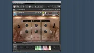 Wavesfactory Sharine for Kontakt - Interface and sounds
