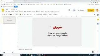 How to present using Google Meet