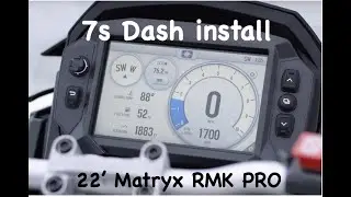 Polaris Matryx RMK pro  -7s screen install-