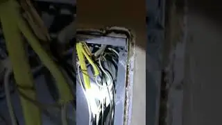 Don't use long, sharp screws in electric panel covers!